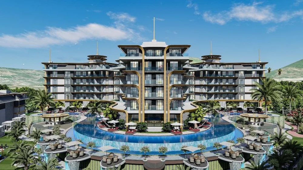 VISTA CEBECI New Project with 1+1 apartments and 2+1, 3+1 duplexes in Kestel