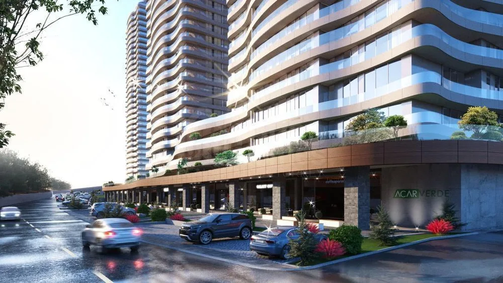 ACARVERDE RESİDENCE New Project in Istanbul with 1+1, 2+1, 3+1 apartments suitable for Citizenship
