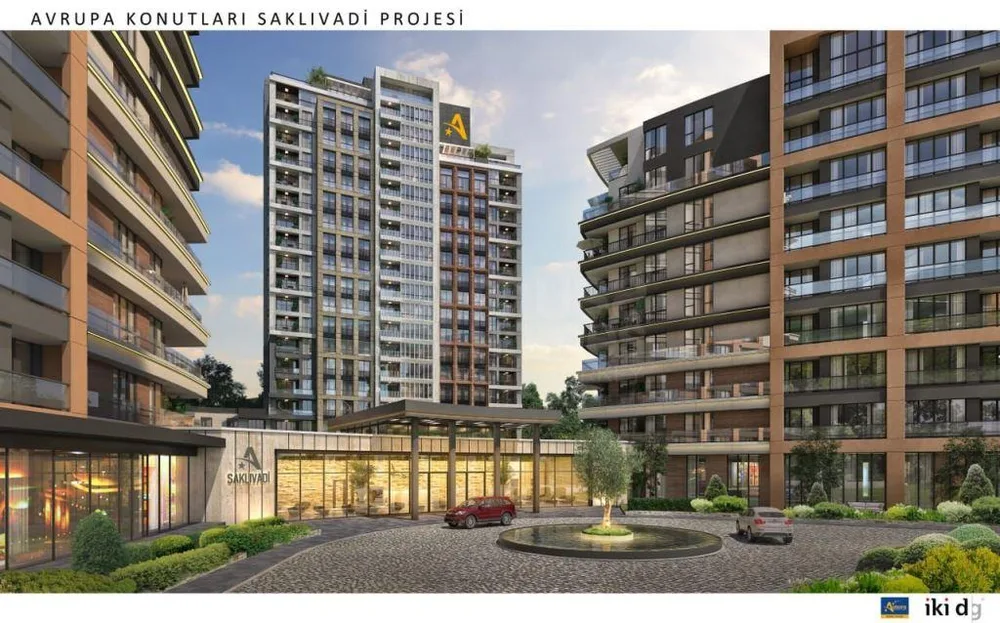 SAKLI VADİ New Project in Istanbul with 2+1, 3+1 apartments and 3+1 duplexes