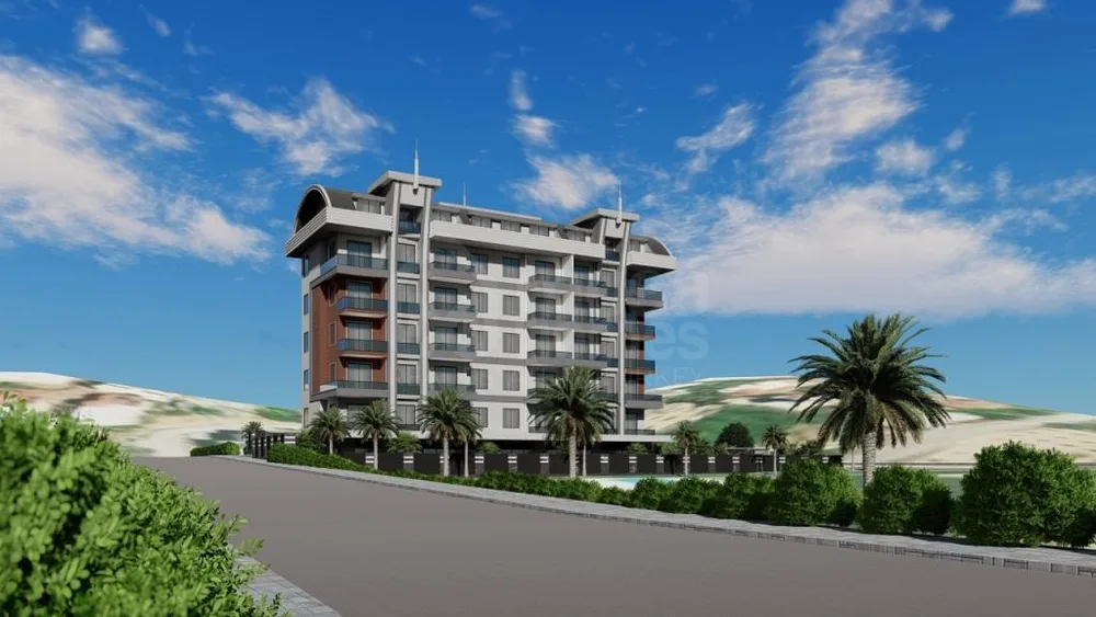 SUNSHINE New Project in Avsallar 1+1, 2+1 Apartments and 2+1, 3+1, 5+1 Duplexes with good location