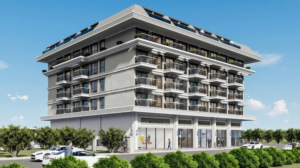 NOVİTA LEGACY RESİDENCE New Project with 1+1 apartments and 2+1 duplexes in Kargicak suitable for Citizenship 