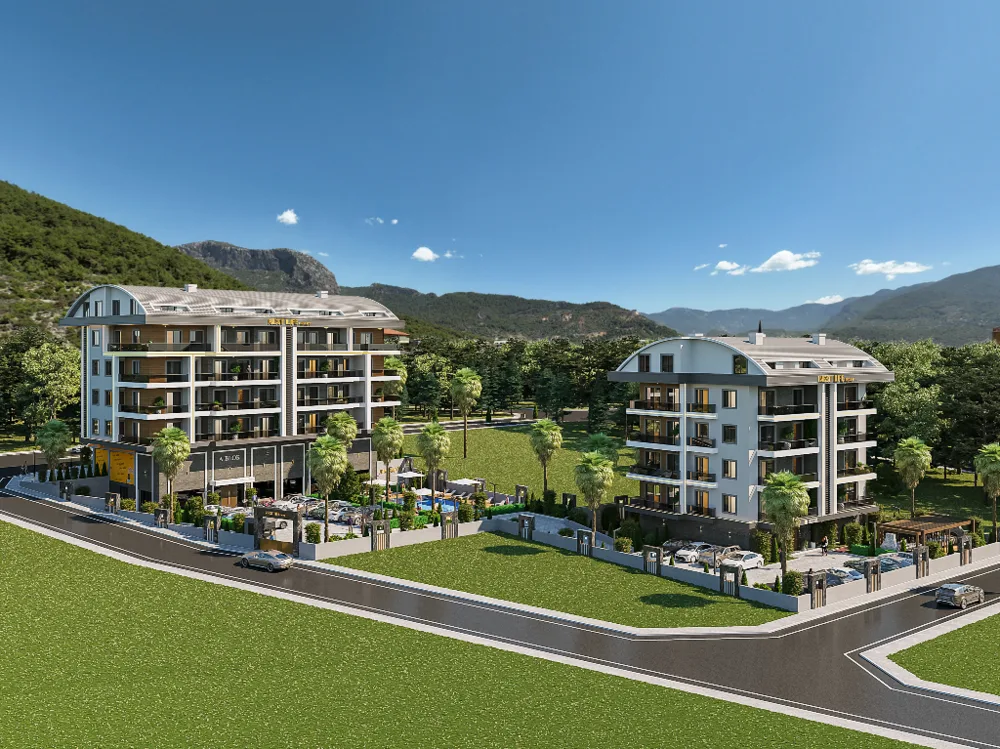 NEXT LİFE PROJECT New Project with 2+1 apartments and 3+1 duplexes in Ciplakli 