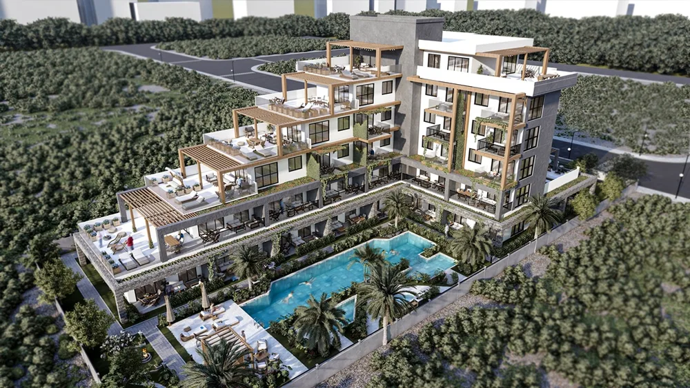 DEEP BLUE New Project with 1+1 apartments in Altıntaş 