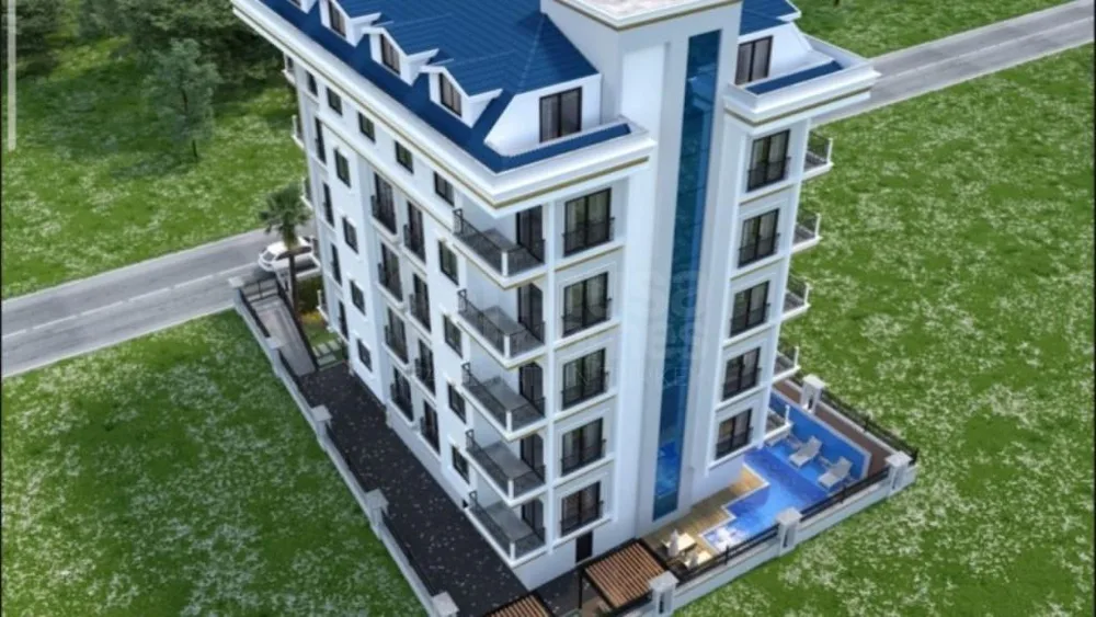 Furnished 3+1 Duplex in Mahmutlar in a new complex 