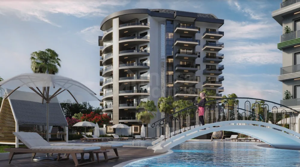PANORAMA SUİT. New Project with 2+1 and 5+1 Duplex Apartments in Avsallar, Alanya