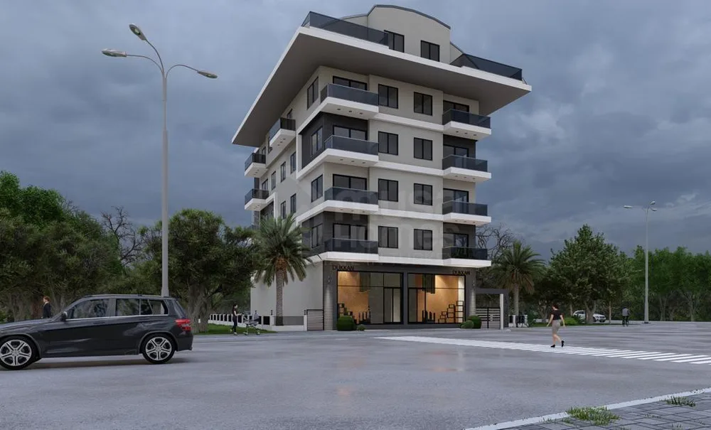 STAR 2. New Project with 1+1 apartments and 2+1 duplexes in Alanya