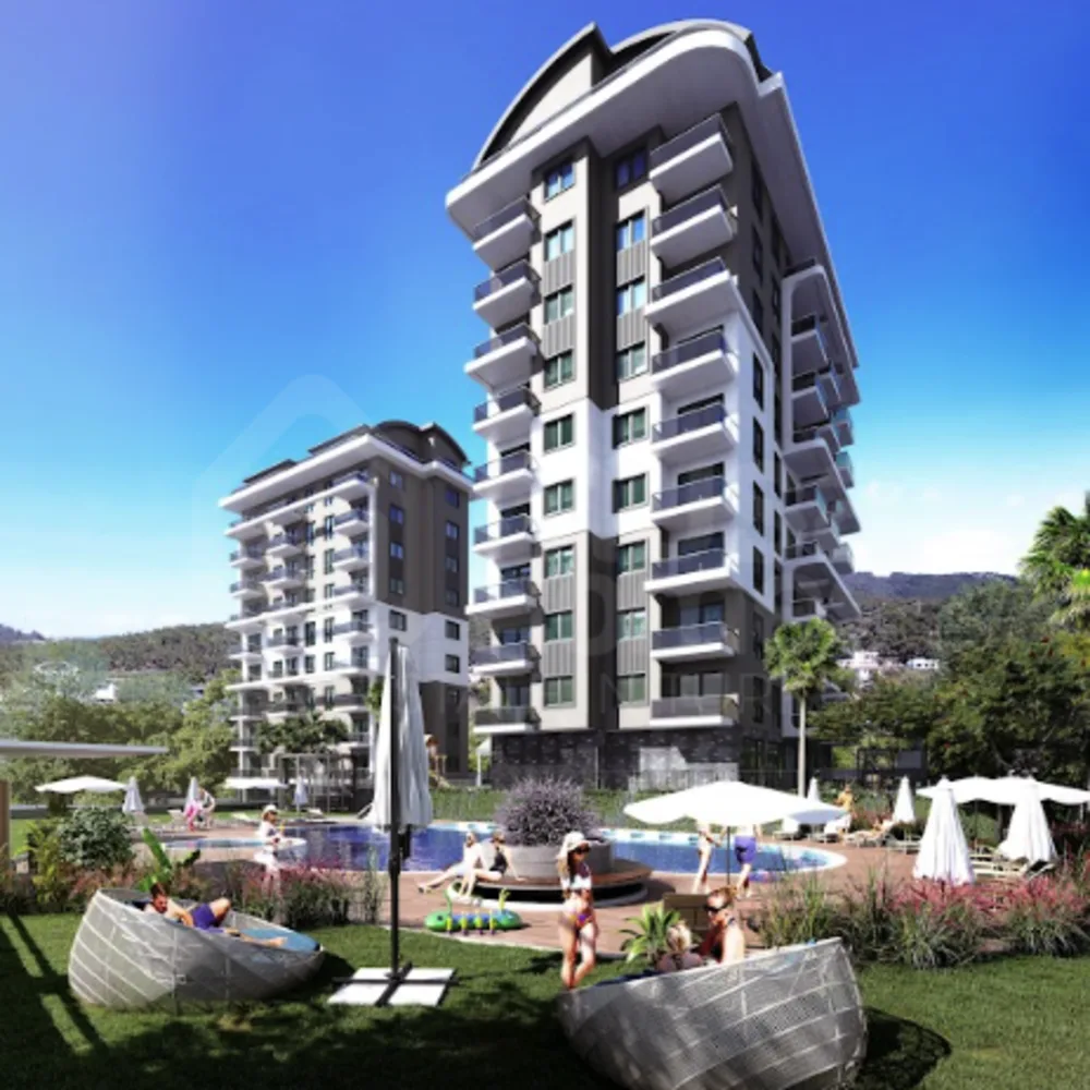 CARMEL PARK. New Project with 1+1, 2+1, 3+1 Duplex Apartments in Avsallar