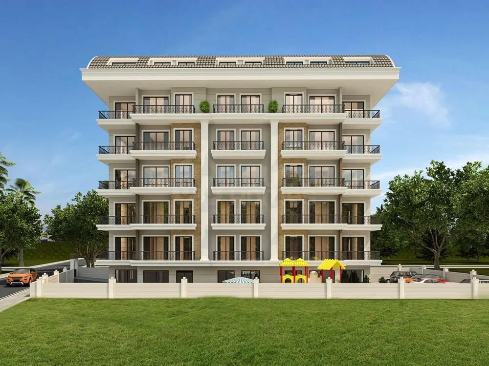 MMT TUNC RESİDENCE. New Project with 1+1 Apartments and 2+1 Duplexes in Avsallar, Alanya