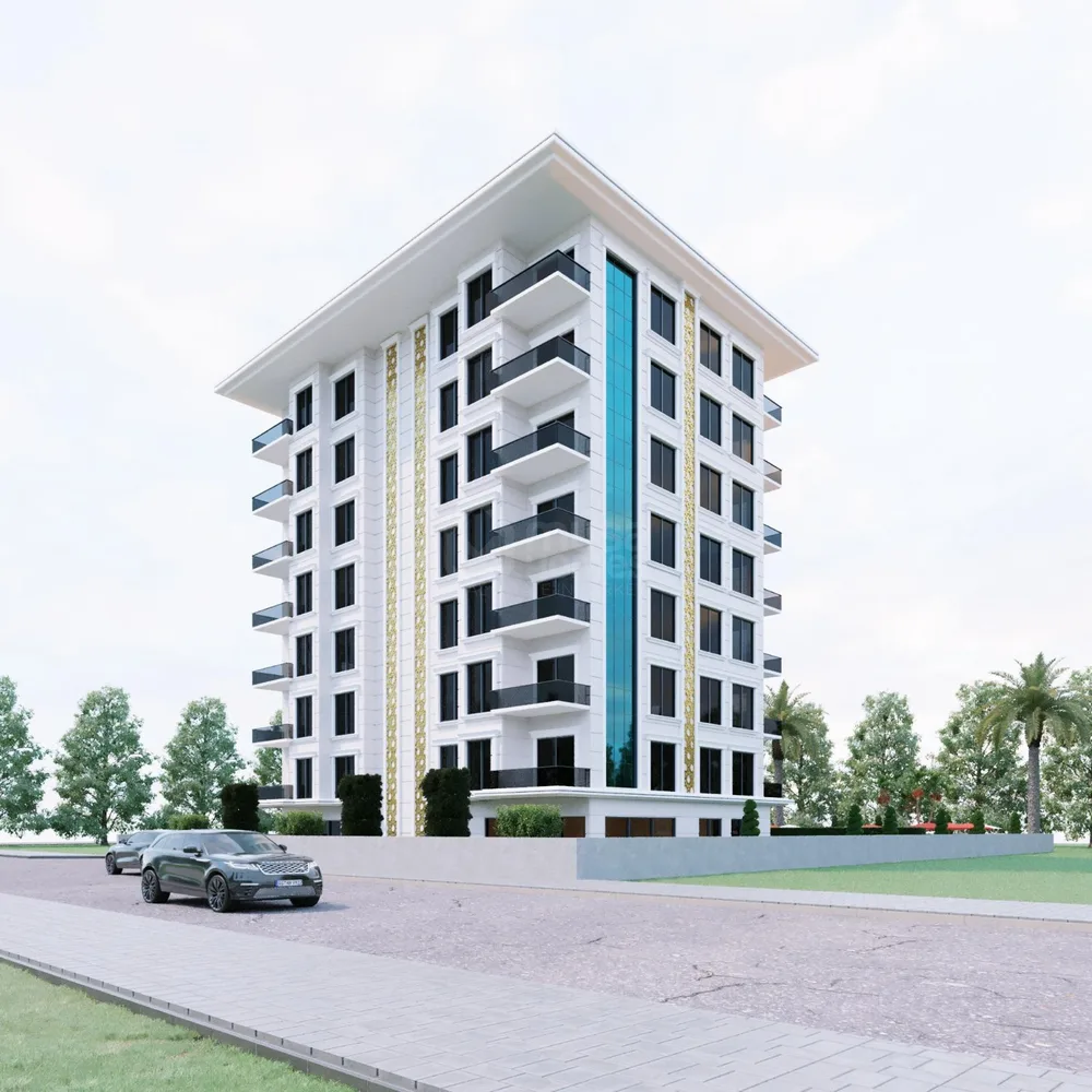 LOTUS PREMİUM. New Project with 2+1, 4+1 Duplex Apartments in Avsallar, Alanya