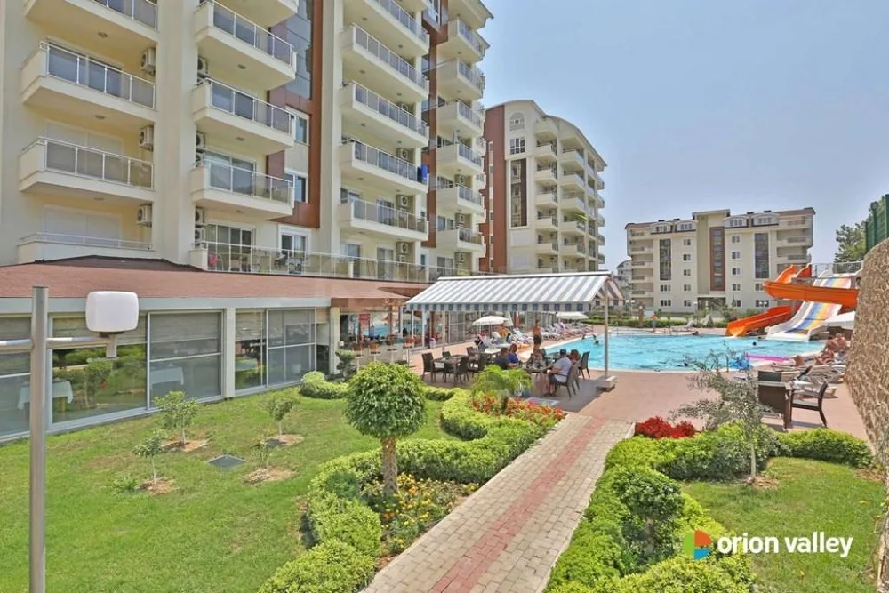 Furnished 2+1 apartment in Avsallar 