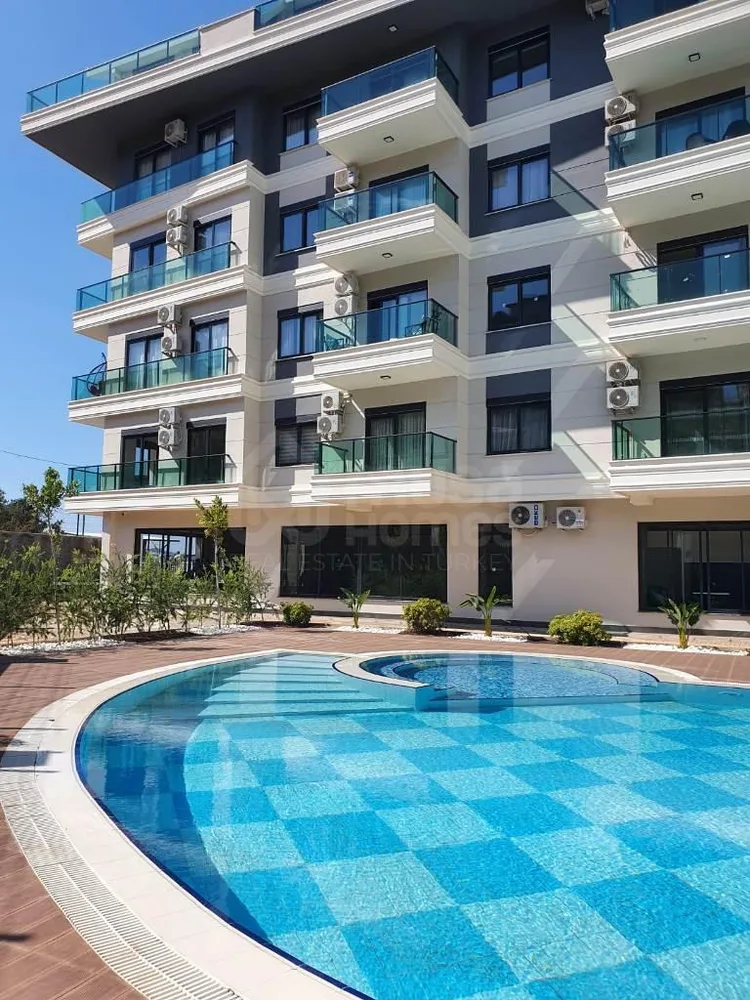 Furnished 1+1 apartment in Oba 