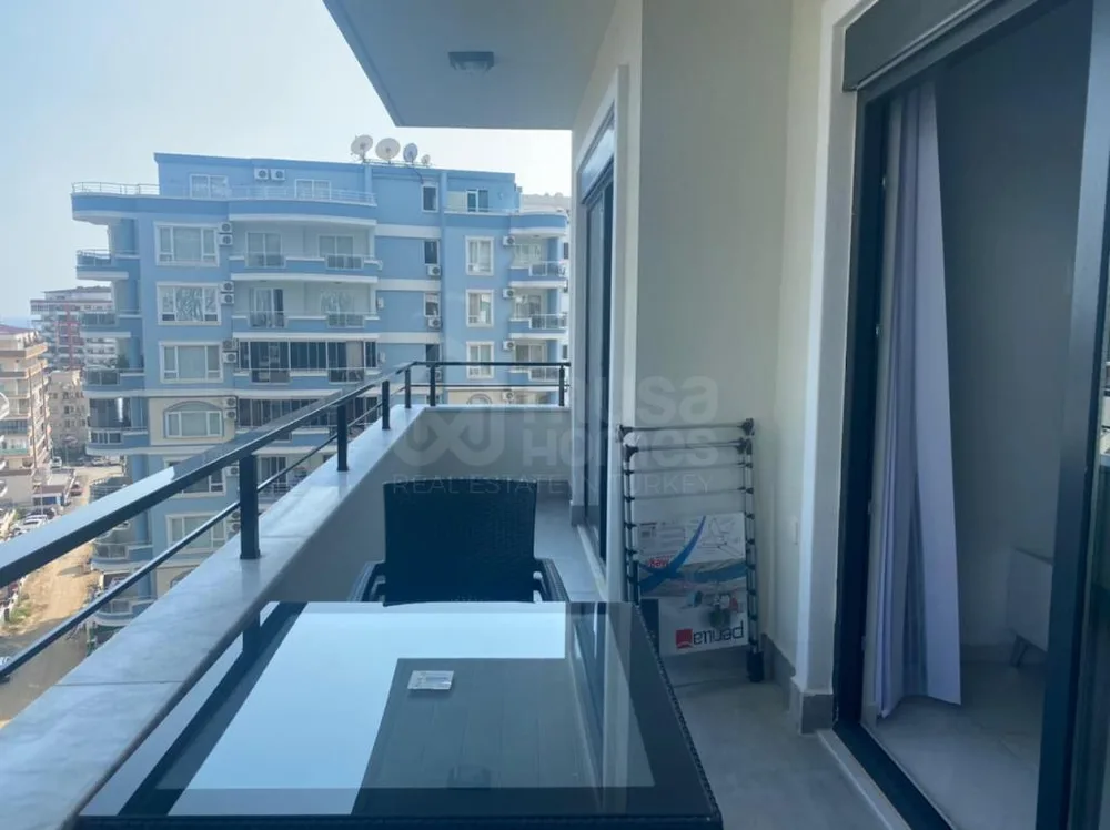 Furnished 1+1 apartment in Mahmutlar 