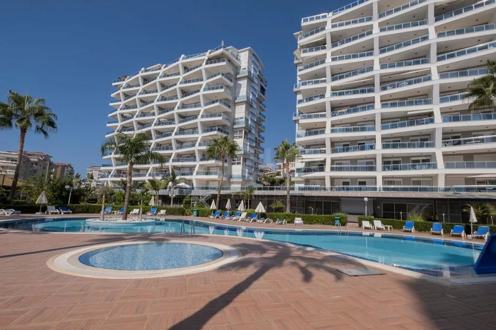 Furnished 1+1 apartment with a sea view in Cikcilli 