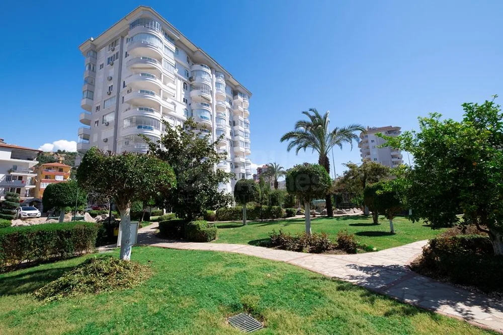 Furnished 2+1 apartment with a sea view in Cikcilli 
