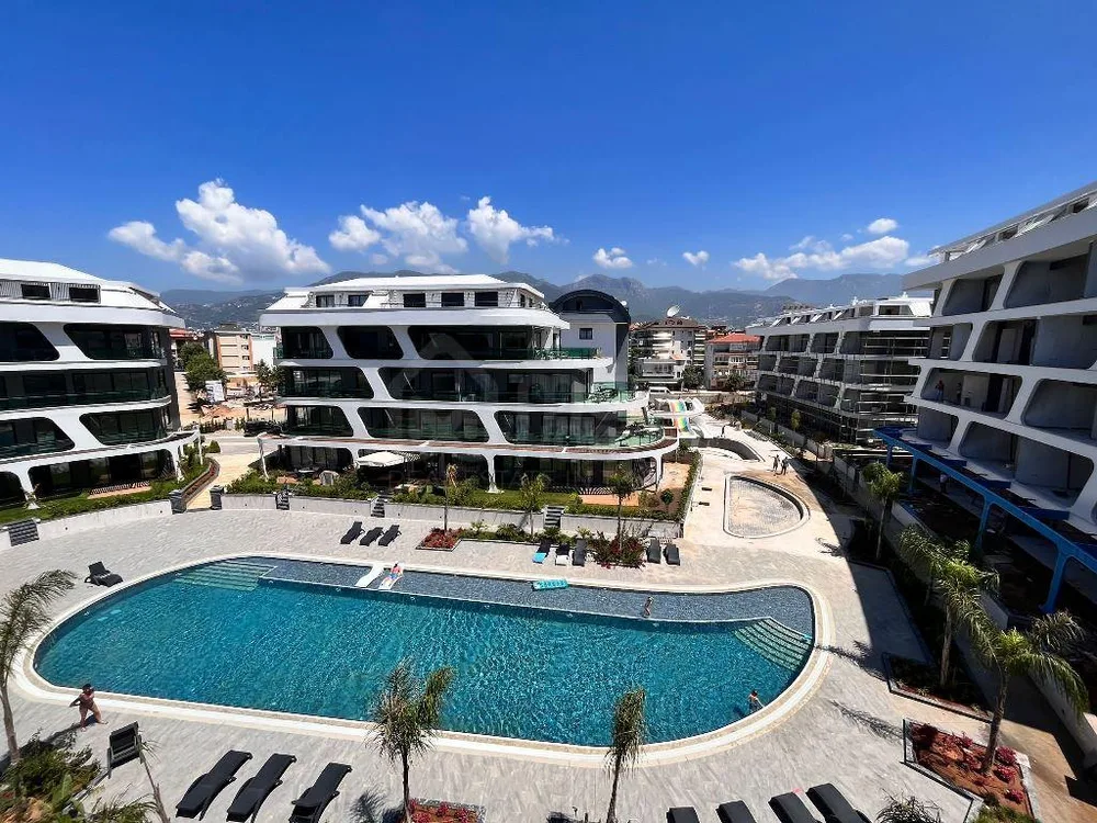 Furnished 1+1 apartment in Oba 