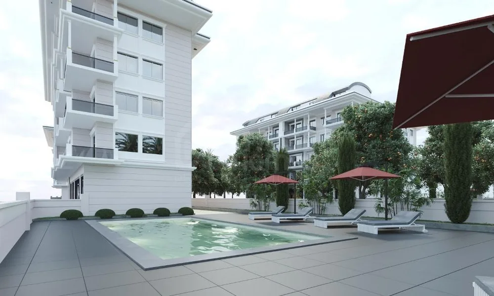 LOTUS 3. New Project with 1+1,2+1 Apartments and 2+1, 3+1 Duplexes in Avsallar