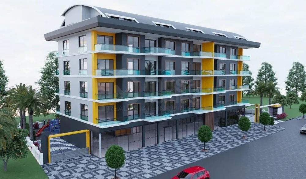 ÇELİK 2. New Project with 1+1 and 2+1 Duplexes in Avsallar