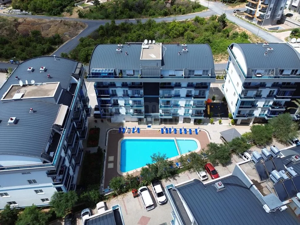 EXODUS PARK Furnished 1+1 apartment in Oba 