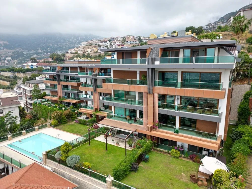 Alanya, Hasbahce. 3+1 apartment suitable for Citizenship 