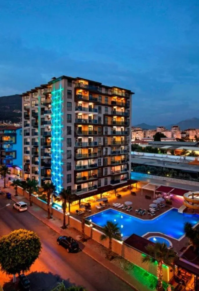 GRANADA CİTY Furnished 1+1 apartment in Saray 