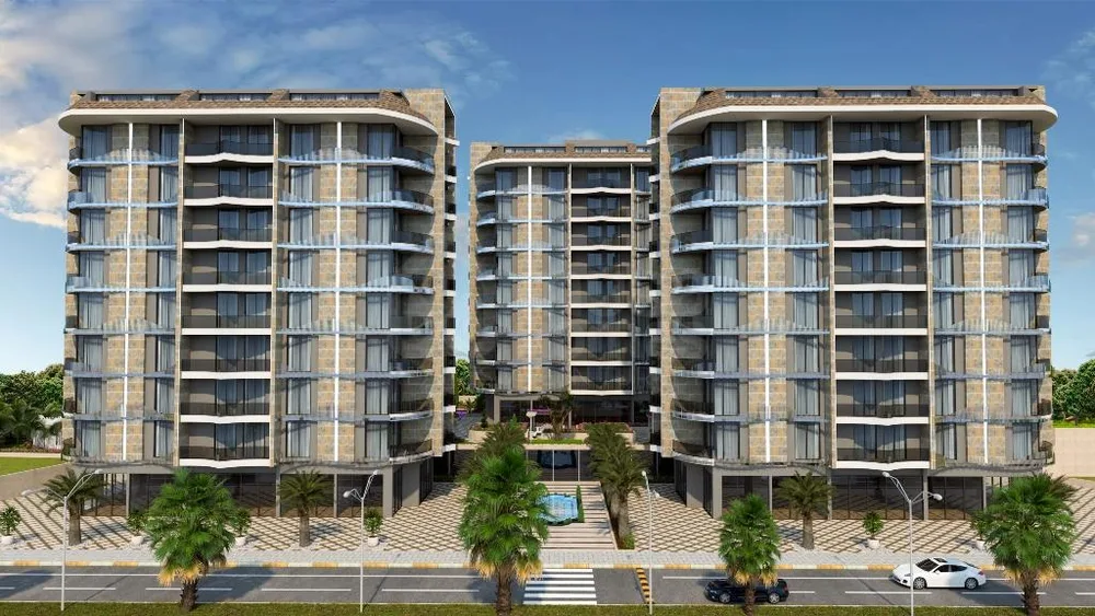 BEST HOME 45 EXCELLENCE New Project in Alanya, Tosmur with 1+1 apartments and 2+1, 5+1 penthouses 