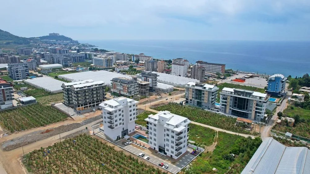 BEST LİFE 2 Furnished 3+1 duplex with a sea view in Alanya, Kargicak 