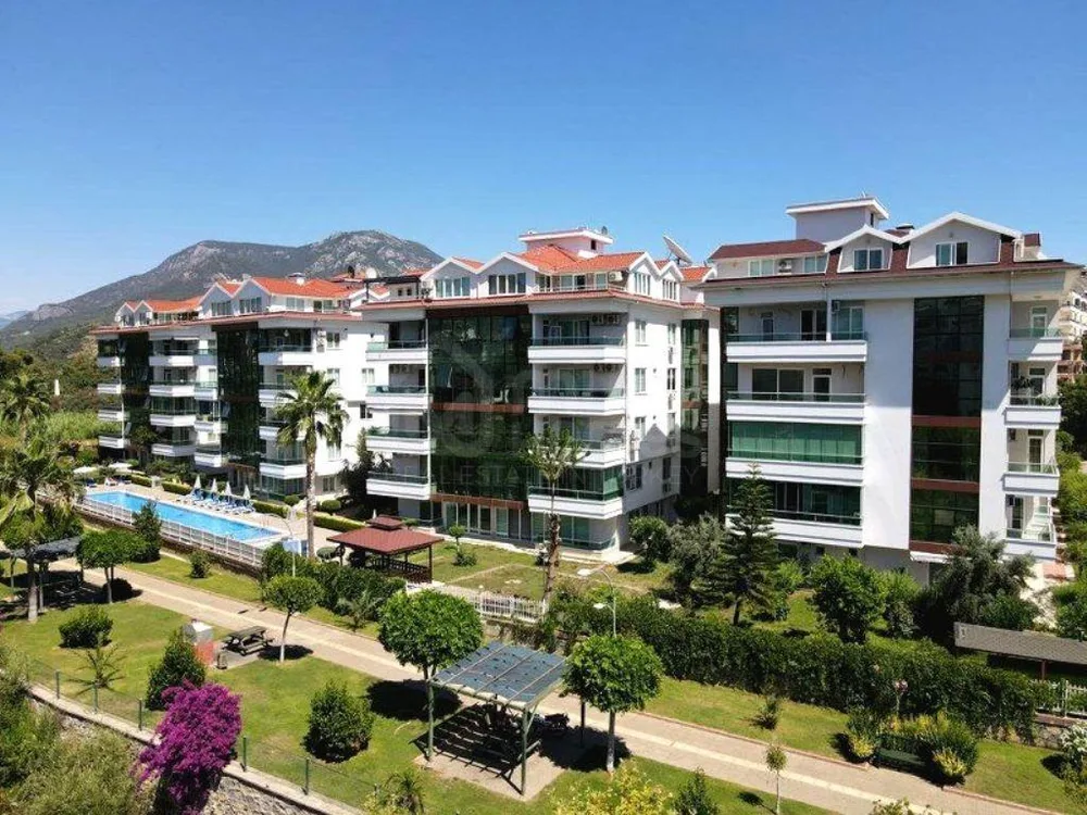 TOPRAK RİVER STAR RESIDENCE Furnished 2+1 apartment close to the sea in Kestel 