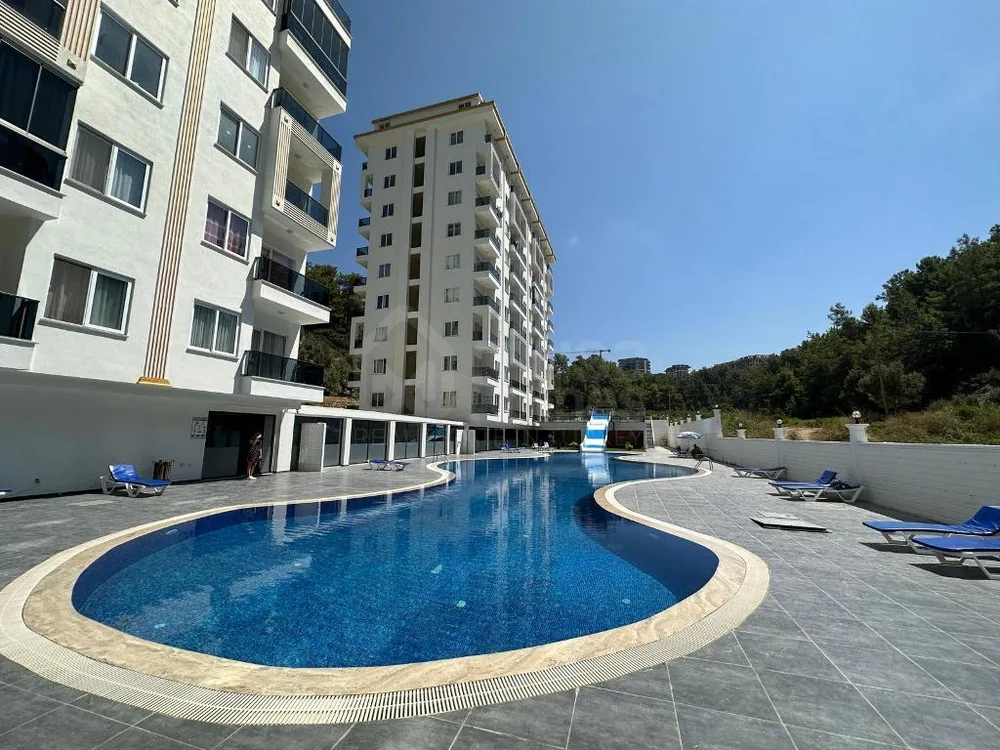 STAY FOREST VALLEY Furnished 1+1 apartment in Avsallar 