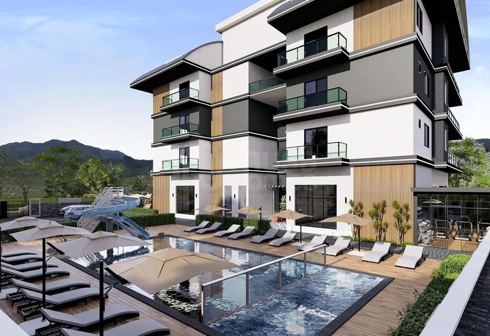 SKY KASAP. New Project with 1+1 Apartments and 3+1,4+1 Duplexes in Oba