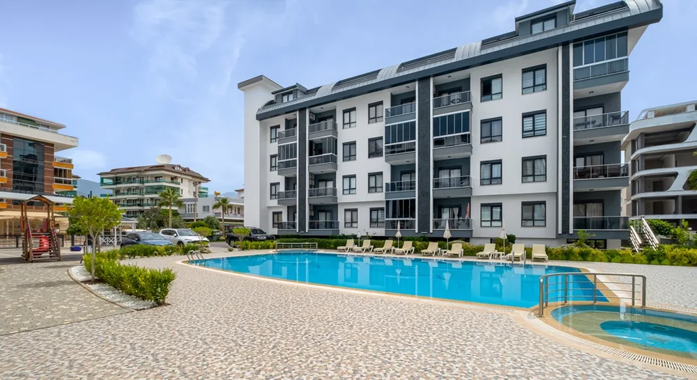 RUBY SUITE RESİDENCE Furnished 3+1 duplex in Oba 