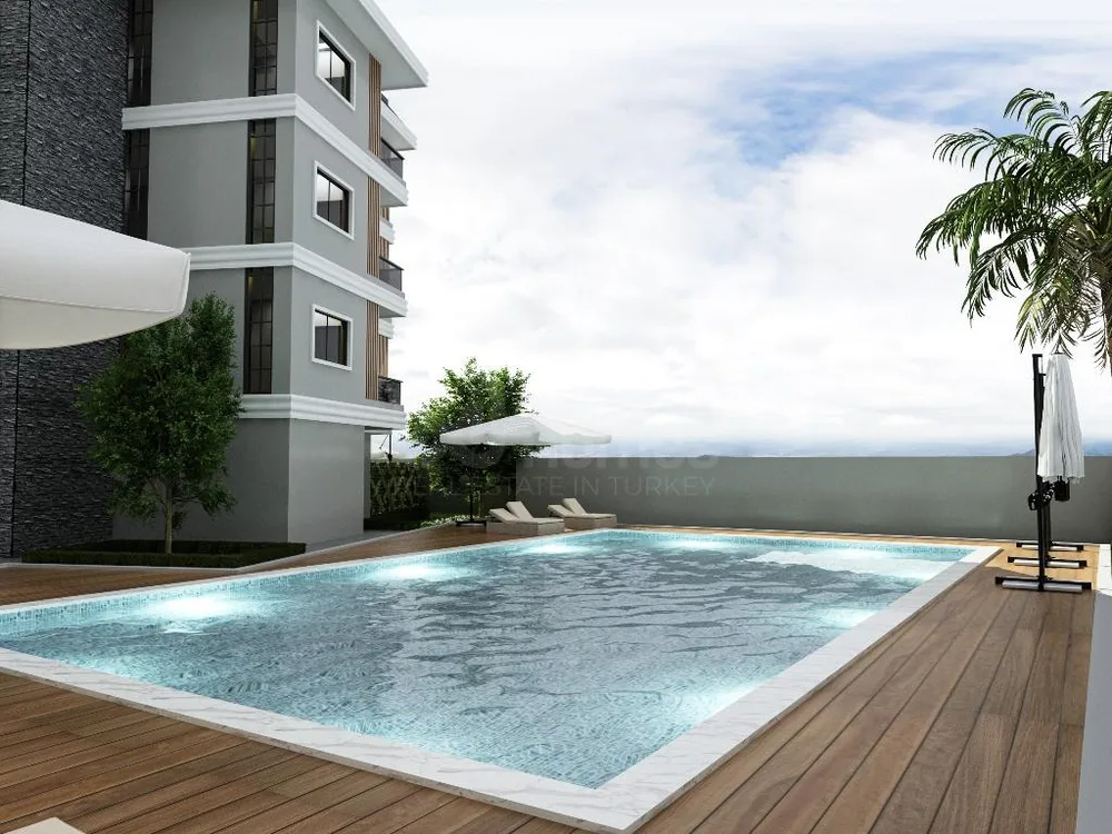 VERANDA LİFE. New Project with 1+1, 3+1 apartments and 2+1, 3+1 duplexes in Kargicak