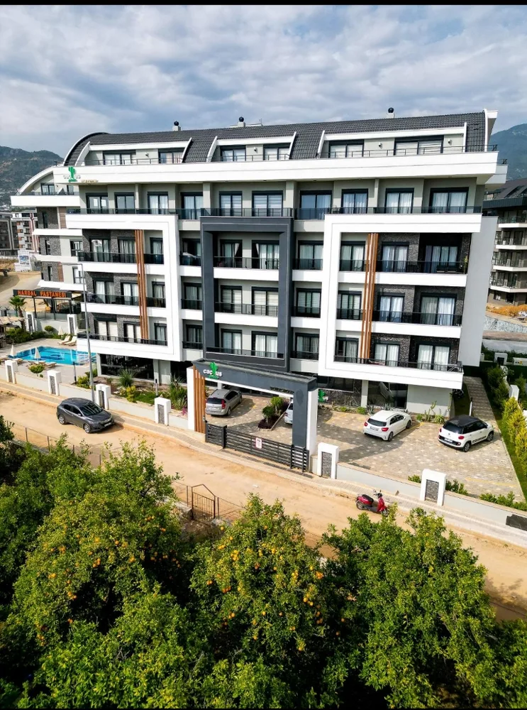 CACTUS GARDEN Furnished 1+1 apartment in Oba 