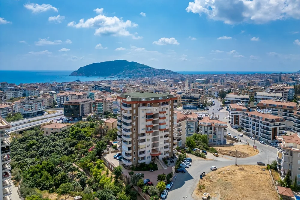 FOKUS Furnished 2+1 apartment with a sea view in Cikcilli 