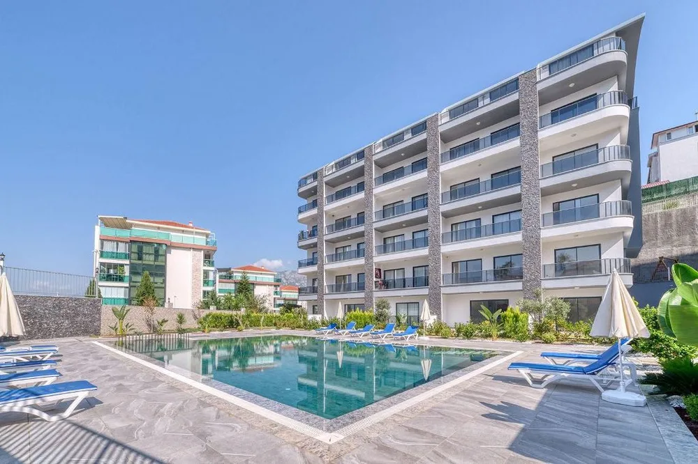 SEA NATURE Furnished 1+1 apartment in Kargicak 