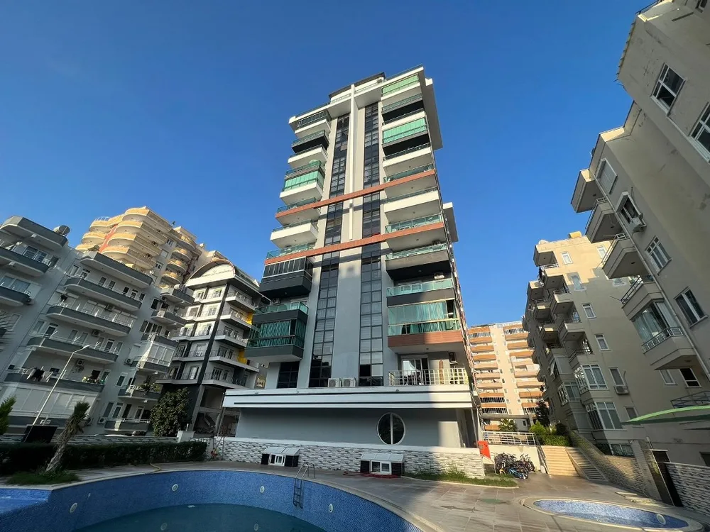 FAMİLY RESİDENCE 2 Furnished 2+1 apartment in Mahmutlar 