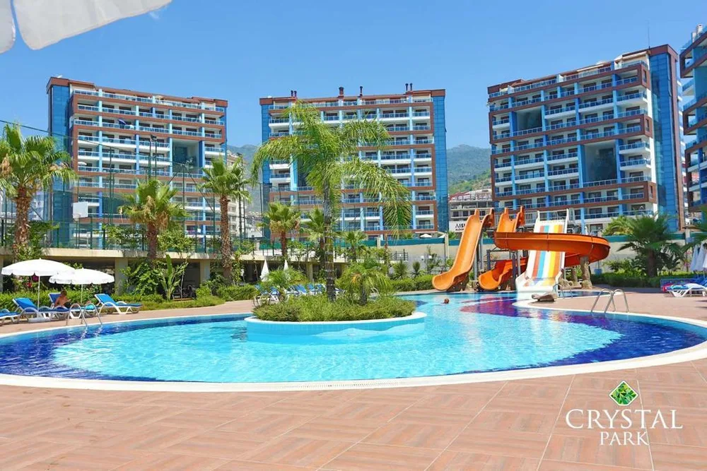 CRYSTAL PARK Furnished 2+1 apartment in Cikcilli 