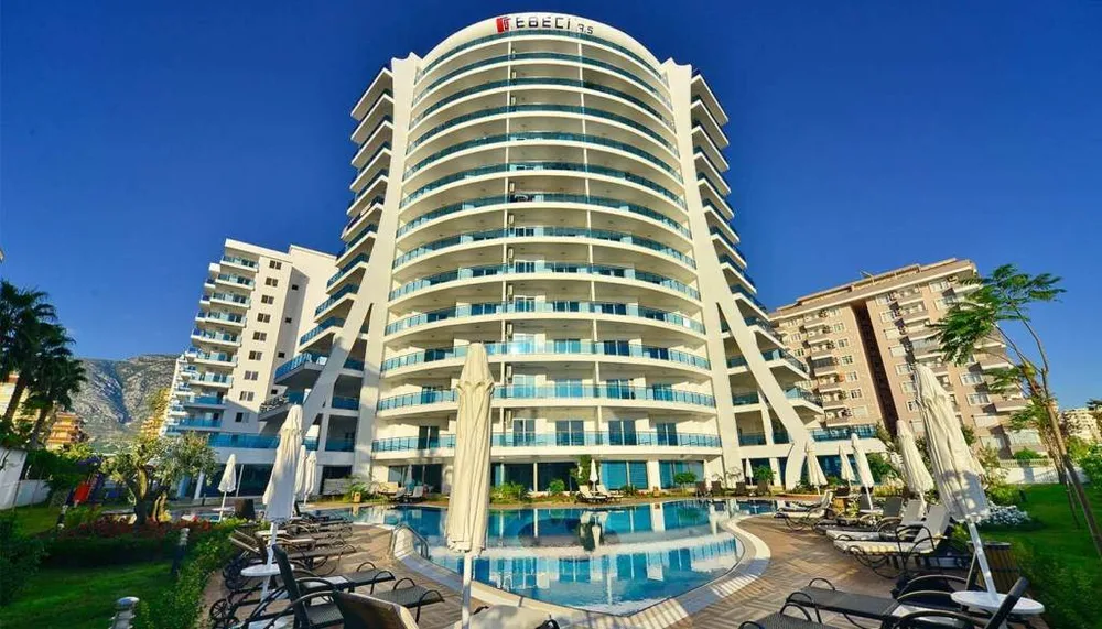 CALISTA PREMIUM Furnished 1+1 apartment in front of the sea in Mahmutlar 