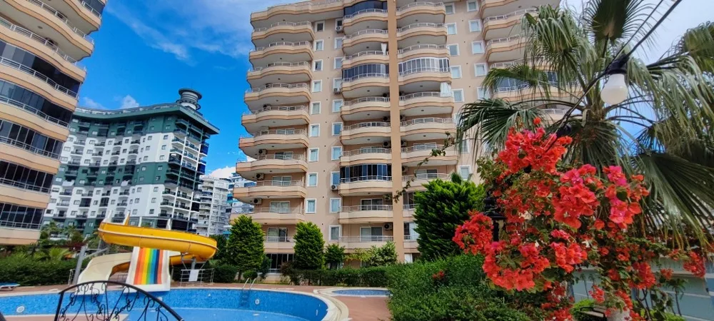 COUNTRY CLUB Furnished 2+1 apartment in Mahmutlar 