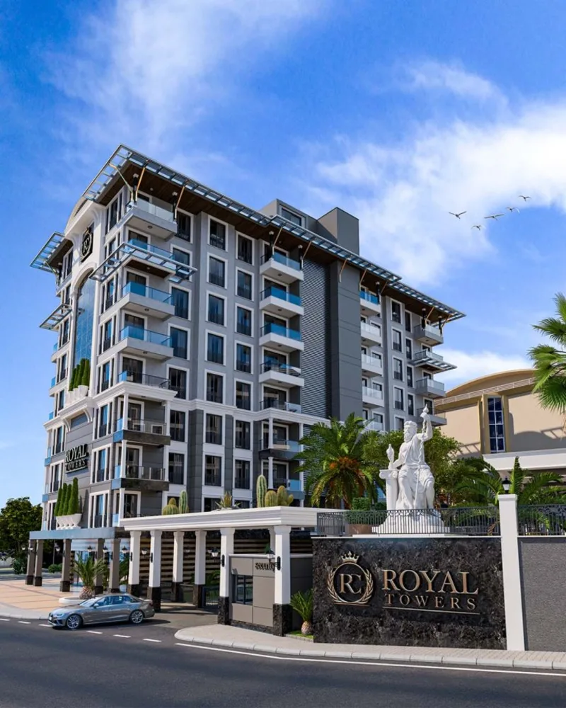ROYAL TOWERS 1+1 apartment in Saray 