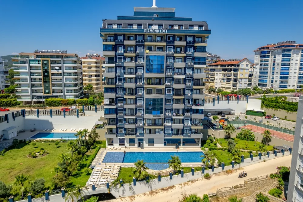 DIAMOND LOFT Luxury furnished 3+2 duplex in Avsallar 