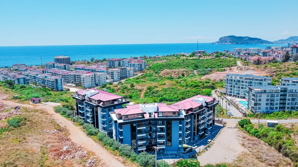 SEA PEARL SKY Furnished 1+1 apartment in Kestel