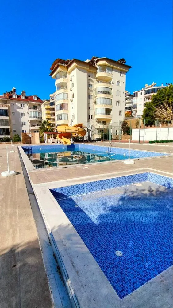 ELITE 4 RESIDENCE Furnished 1+1 apartment with a sea view in Cikcilli
