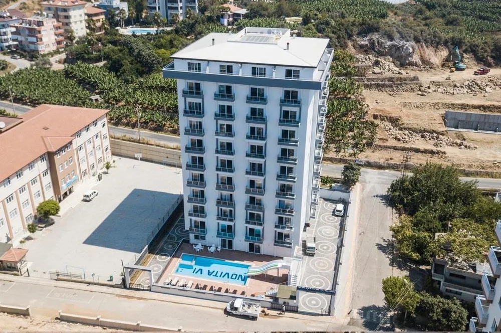 NOVITA 6 RESIDENCE Furnished 1+1 apartment in Mahmutlar