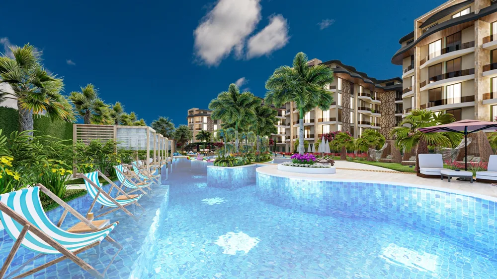 PRIVILEGE APARTMENTS New Project with 1+1, 2+1, 3+1 and 4+1 Apartments in Oba, Alanya