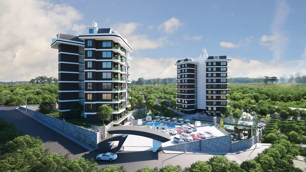 SHİNE. New Project with 1+1, 2+1 and 4+1 Apartments in Demirtas