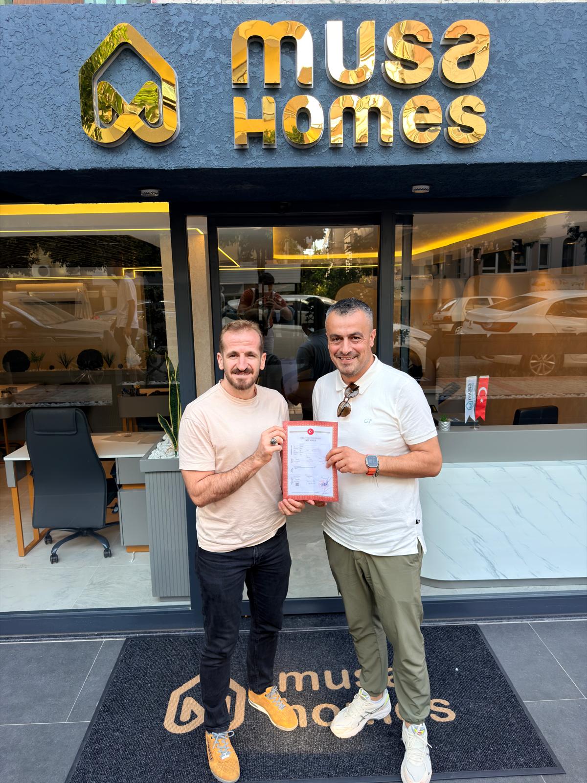 Musa Homes müşterisi